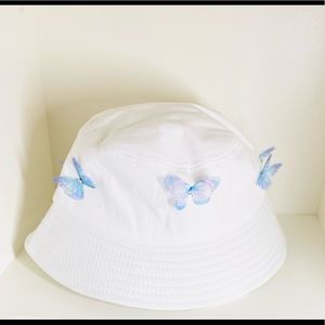 90's butterfly bucket hat